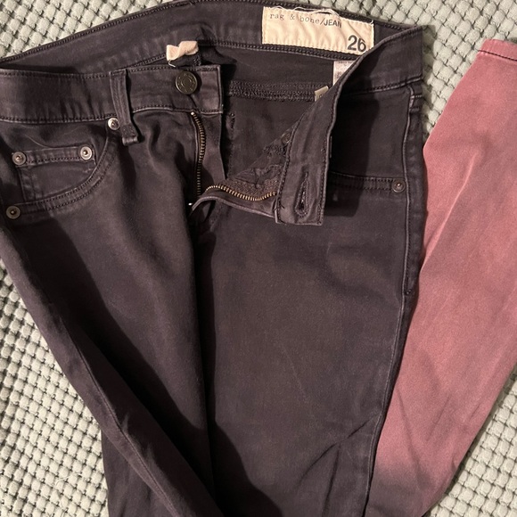 Rag & Bone Jean Ombré-dyed Leggings - Picture 5 of 6